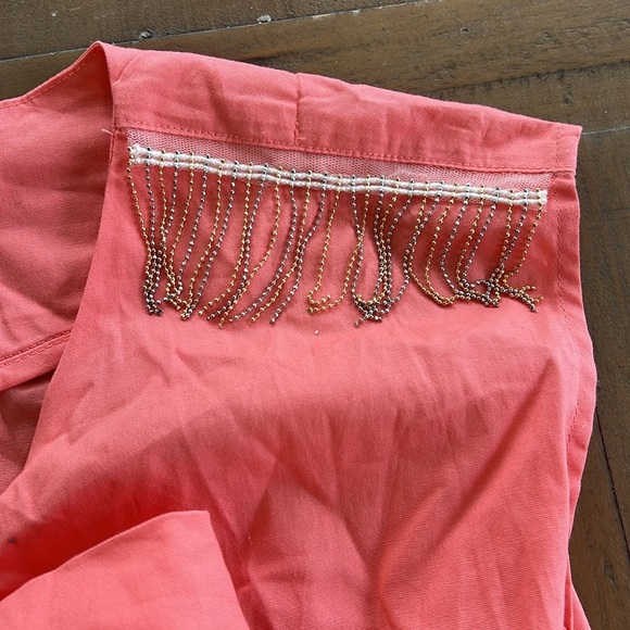 Piazza Italia coral short romper nwt - Picture 4 of 7